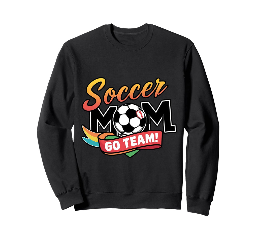 Us Soccer Mom Gear Soccer Players Sweatshirt - Minimalist Print Unisex
