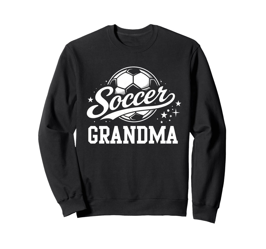Soccer Grandma Soccer Ball Sweatshirt - Streetwear Style Unisex