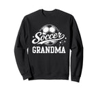 Soccer Grandma Soccer Ball Sweatshirt - Streetwear Style Unisex