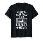 Im Soccer Keeper Mom Soccer Goalkeeper T-Shirt - Minimalist Print Unisex