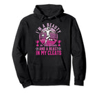 Im Beauty Streets Soccer Daughter Hoodie - Fun Novelty Design for Adults