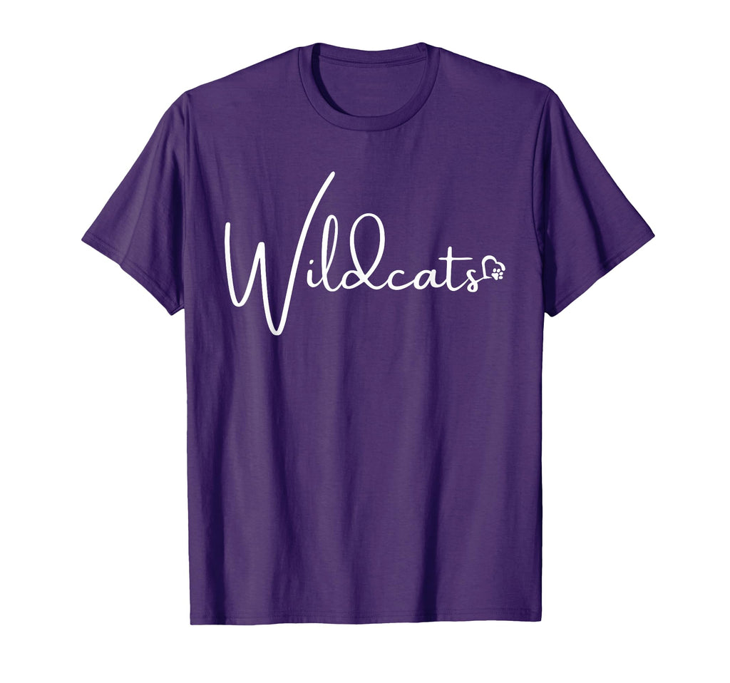 Wildcats School Sports Fan Team T-Shirt - Streetwear Style Men Women