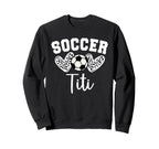 Soccer Titi Matching Family Soccer Sweatshirt - Minimalist Print Men Women