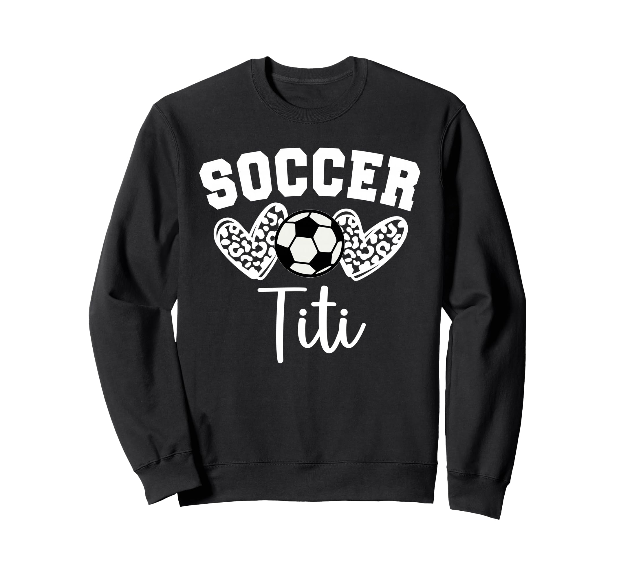 Soccer Titi Matching Family Soccer Sweatshirt - Minimalist Print Men Women