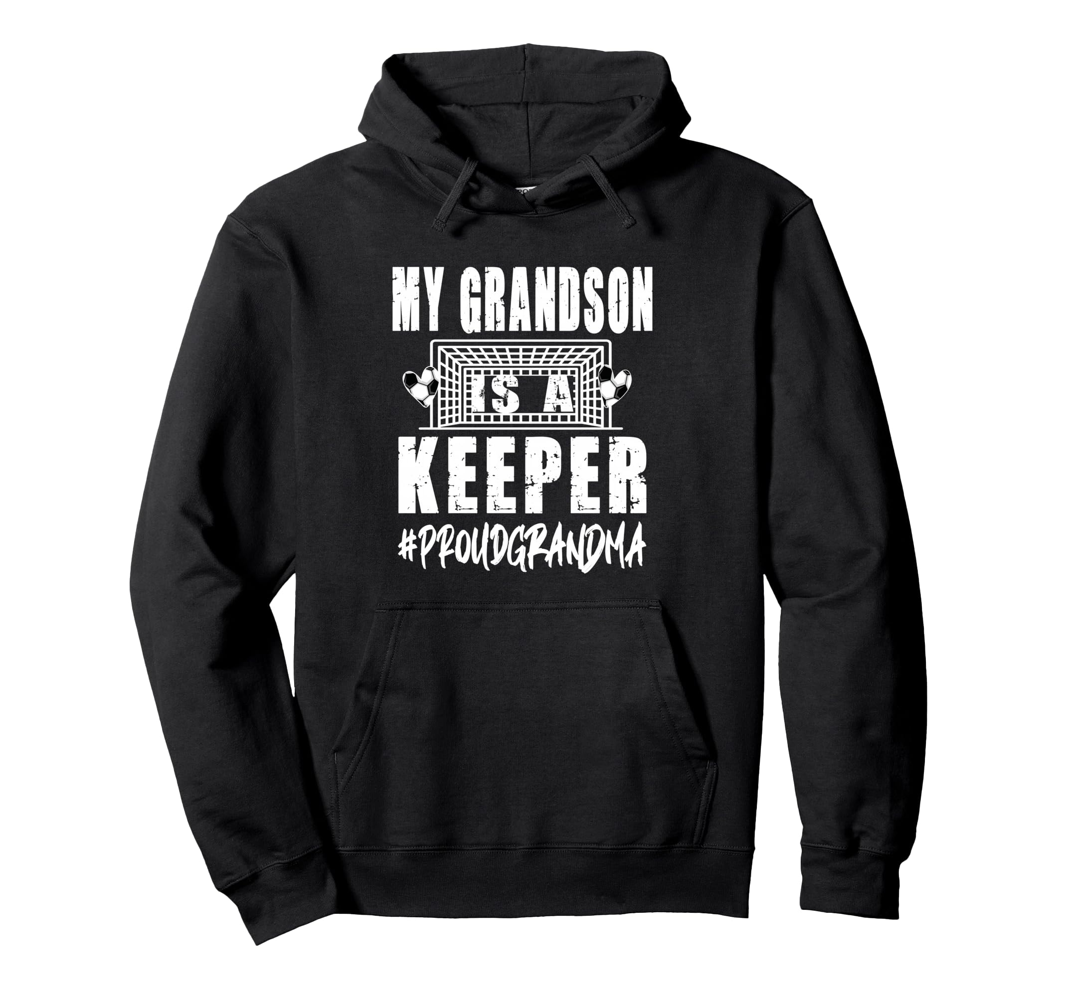 My Grandson Is Keeper Soccer Hoodie - Streetwear Style Men Women
