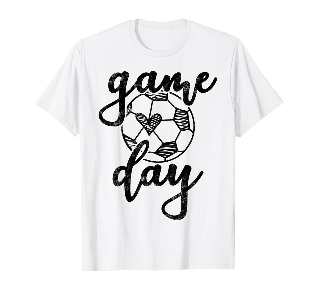 Sports Lover Game Day Soccer Ball T-Shirt - Custom Art Print Men Women