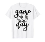 Sports Lover Game Day Soccer Ball T-Shirt - Custom Art Print Men Women
