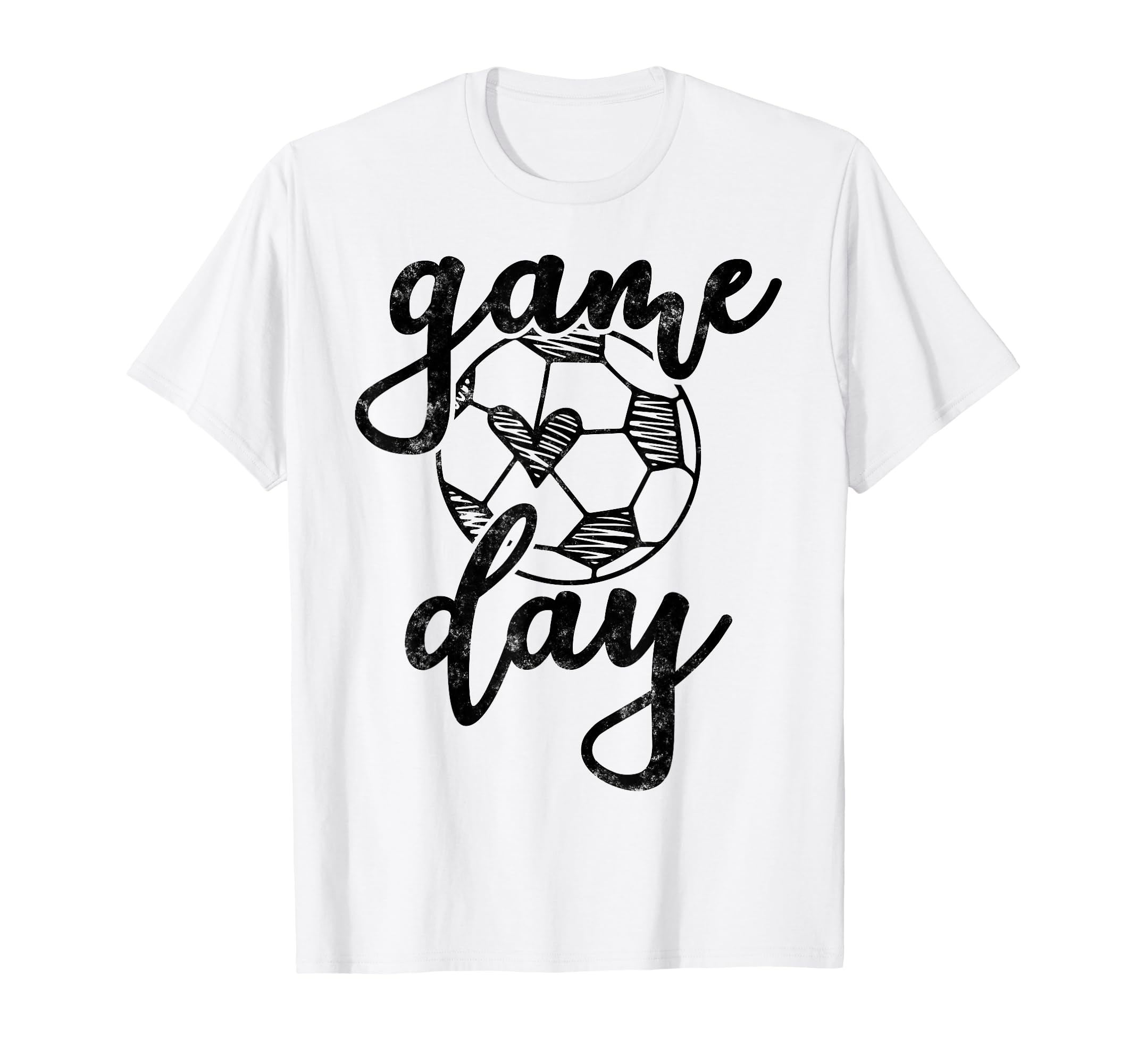 Sports Lover Game Day Soccer Ball T-Shirt - Custom Art Print Men Women