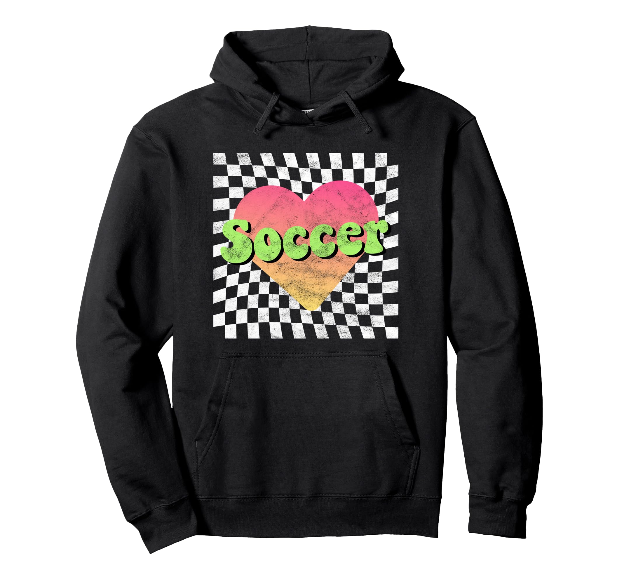 Soccer Lover Heart Hoodie - Custom Art Print Unisex