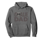 Ice Hockey Goalkeeper Dad Hoodie - Streetwear Style Unisex