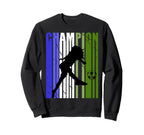 Motivational Soccer Football Sweatshirt - Minimalist Print Men Women