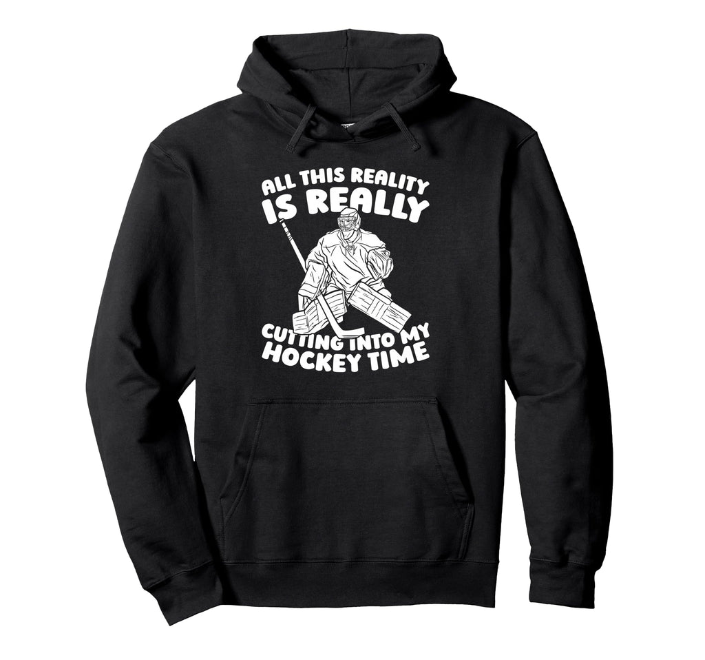 Hockey Goalkeeper Ice Hockey Goalie Hoodie - Casual Everyday Wear Unisex
