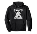 Hockey Goalkeeper Ice Hockey Goalie Hoodie - Casual Everyday Wear Unisex