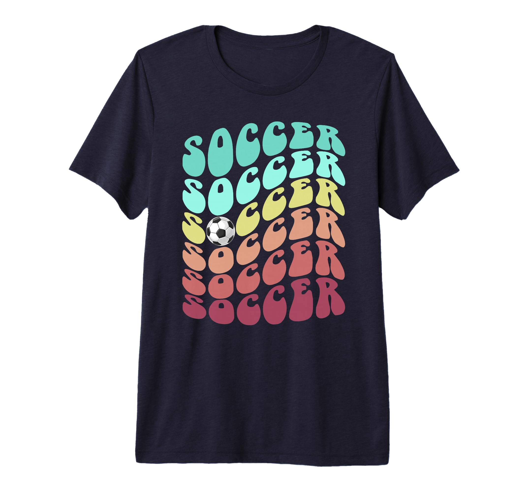 Soccer Just Who Loves Play Club T-Shirt - Casual Everyday Wear for Adults