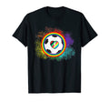 One Love Soccer Football Lgbtq T-Shirt - Casual Everyday Wear Men Women