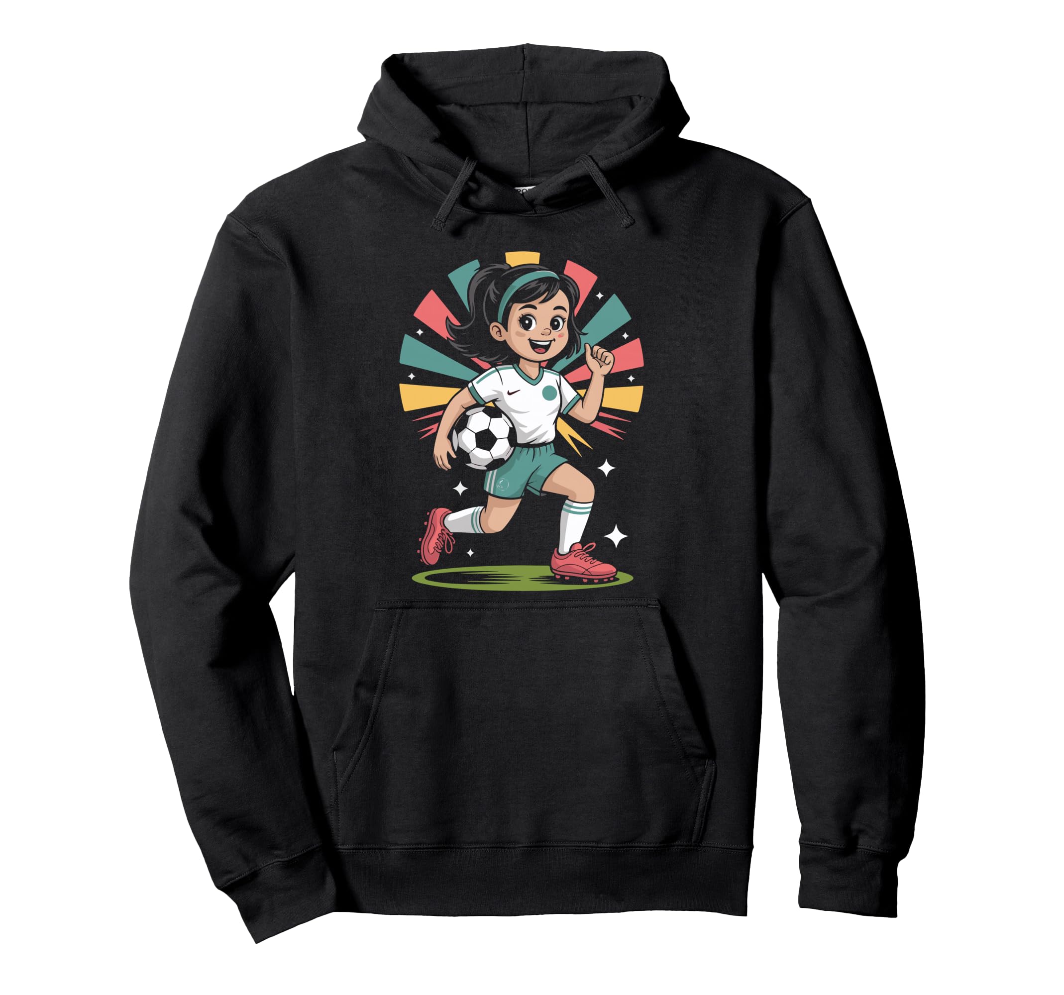 Funny Soccer Life Soccer Player And Hoodie - Unique Graphic for Adults