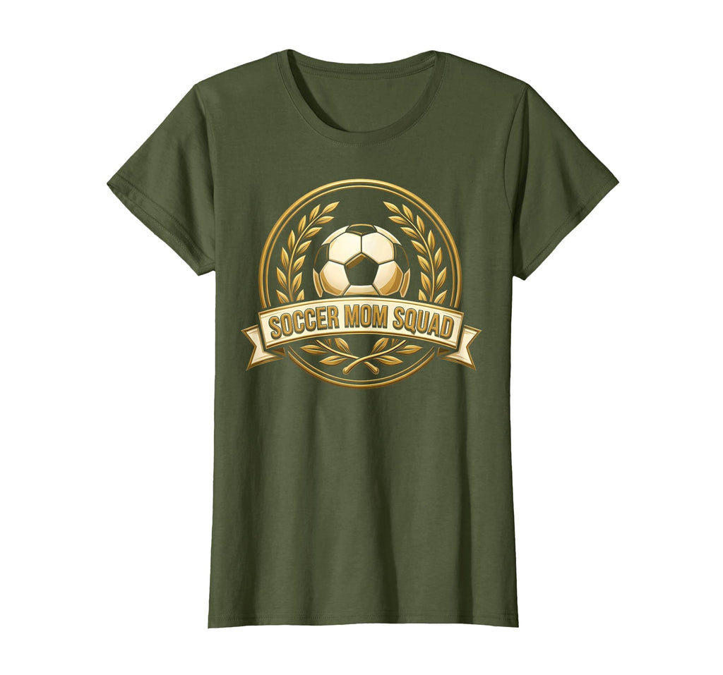 Soccer Mom Squad T-Shirt - Casual Everyday Wear Unisex