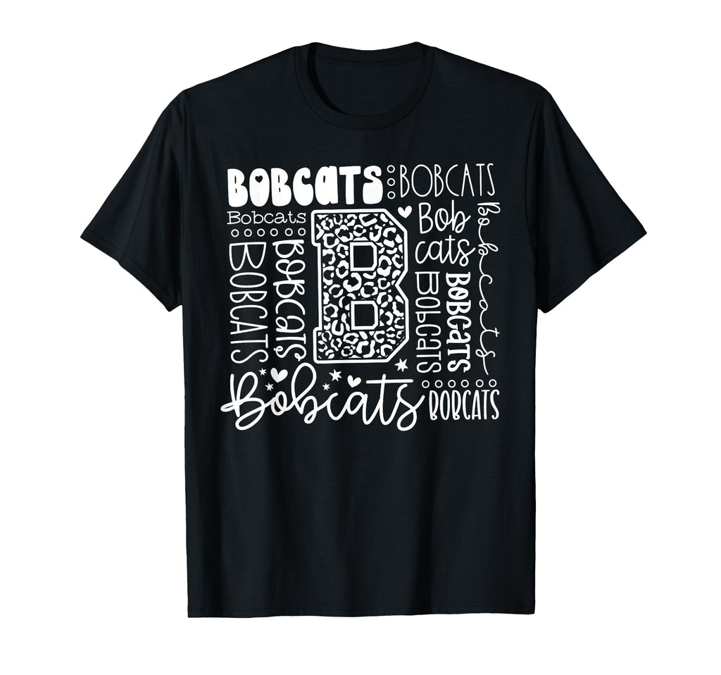 Bobcat Baseball Team Mascot T-Shirt - Casual Everyday Wear for Adults