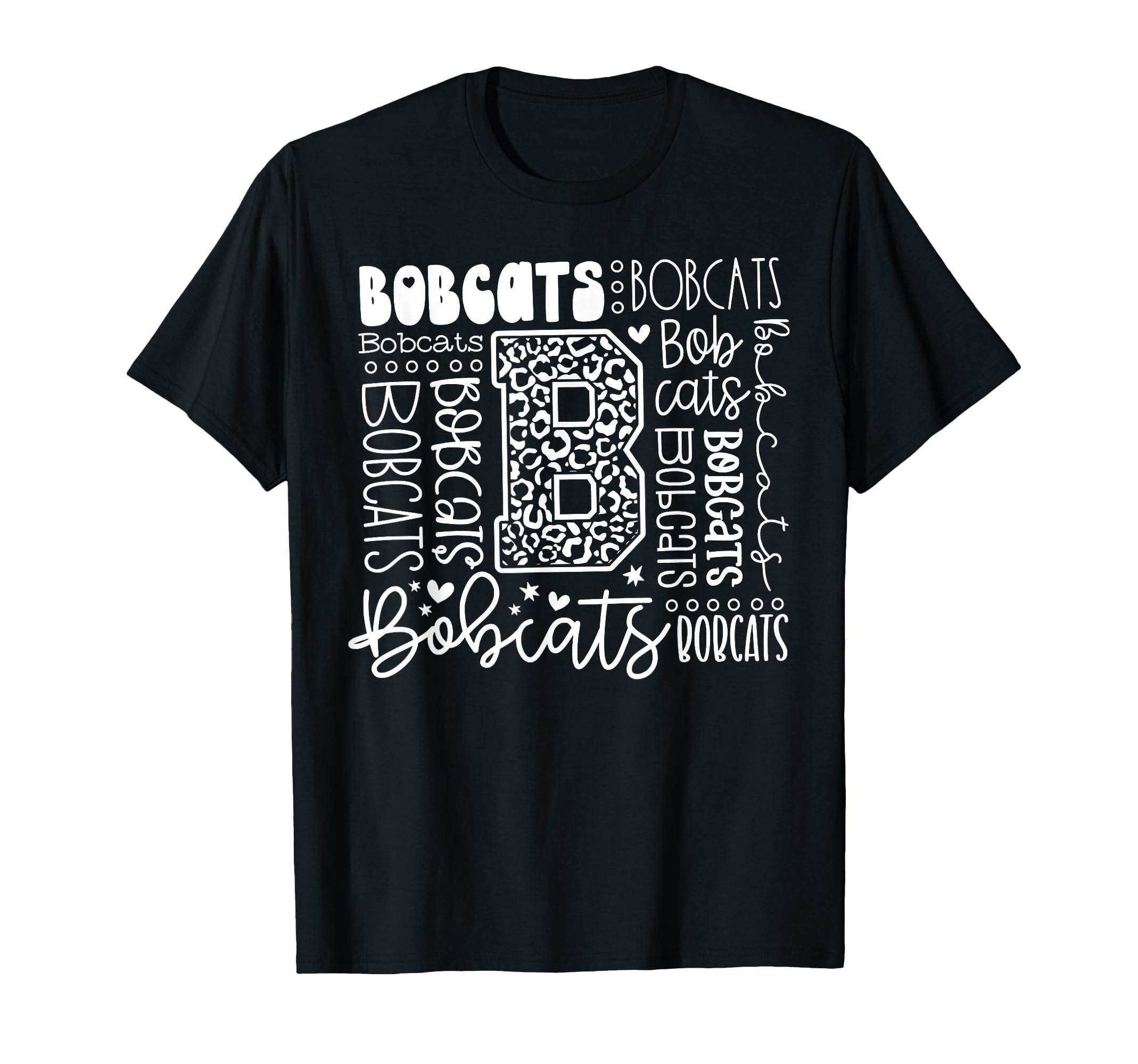 Bobcat Baseball Team Mascot T-Shirt - Casual Everyday Wear for Adults