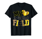 My Heart Is That Field Softball Mom T-Shirt - Graphic Print for Adults