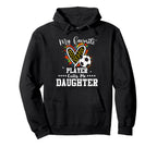 My Favorite Soccer Player Calls Me Hoodie - Minimalist Print Unisex