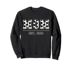 Mom Est 2008 Funny Sports Year Sweatshirt - Fun Novelty Design Unisex