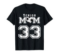 Proud Senior Soccer Mom Custom T-Shirt - Casual Everyday Wear Men Women