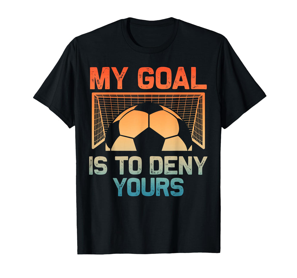 Soccer Goalie Art Gag Soccer Player T-Shirt - Custom Art Print Men Women