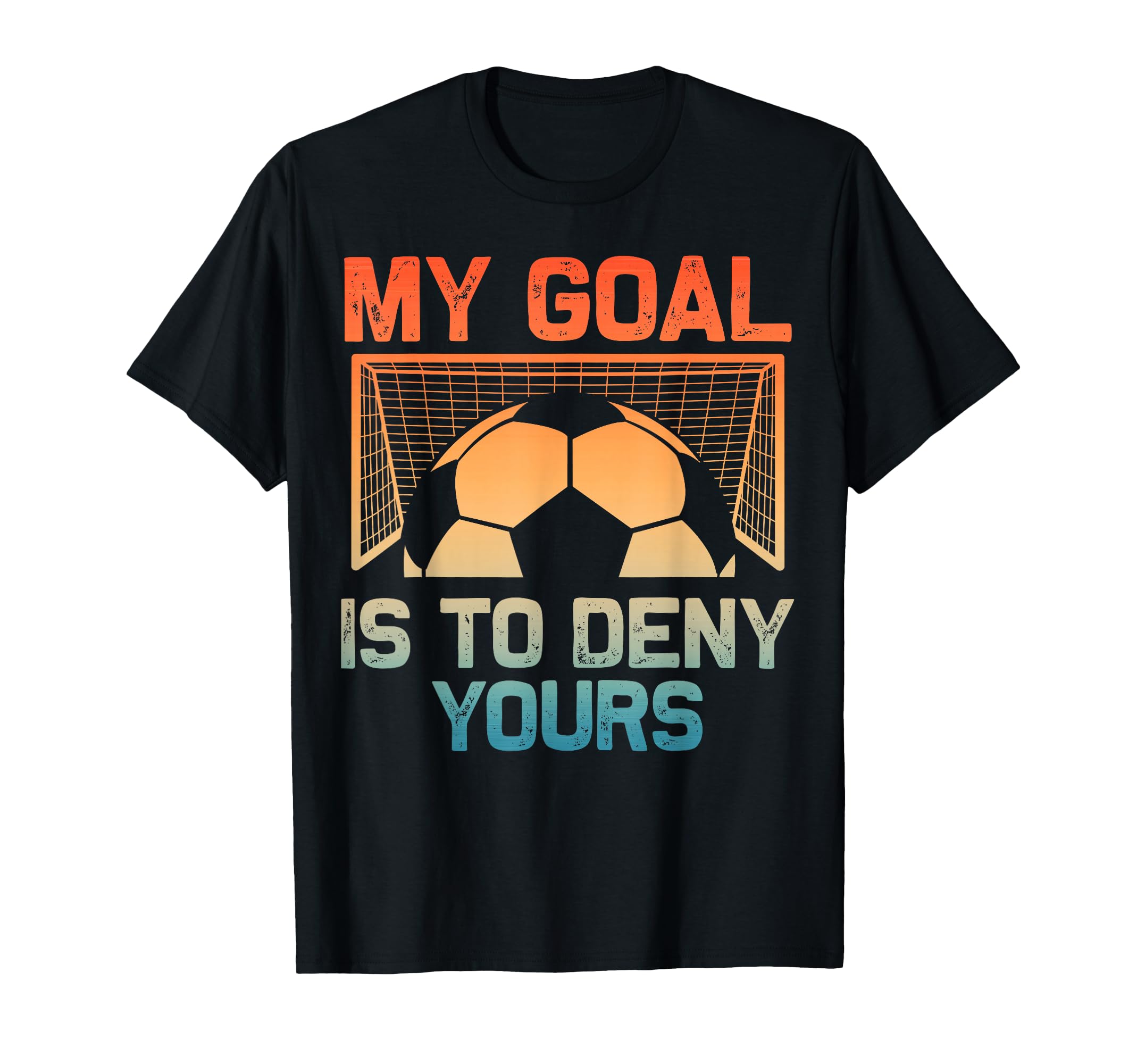 Soccer Goalie Art Gag Soccer Player T-Shirt - Trendy Graphic Men Women