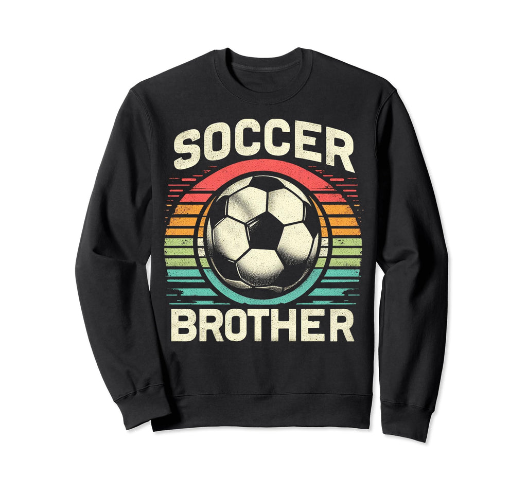 Soccer Brother Family Matching Sweatshirt - Casual Everyday Wear Unisex