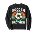 Soccer Brother Family Matching Sweatshirt - Casual Everyday Wear Unisex