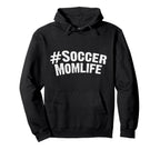 Funny Mothers Day Hashtag Momlife Hoodie - Casual Everyday Wear Unisex