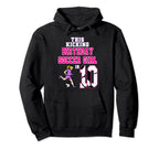 This Birthday Soccer Is 10 Soccer Hoodie - Custom Art Print for Adults