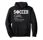 Soccer Definition Sports Game Day Hoodie - Casual Everyday Wear for Adults