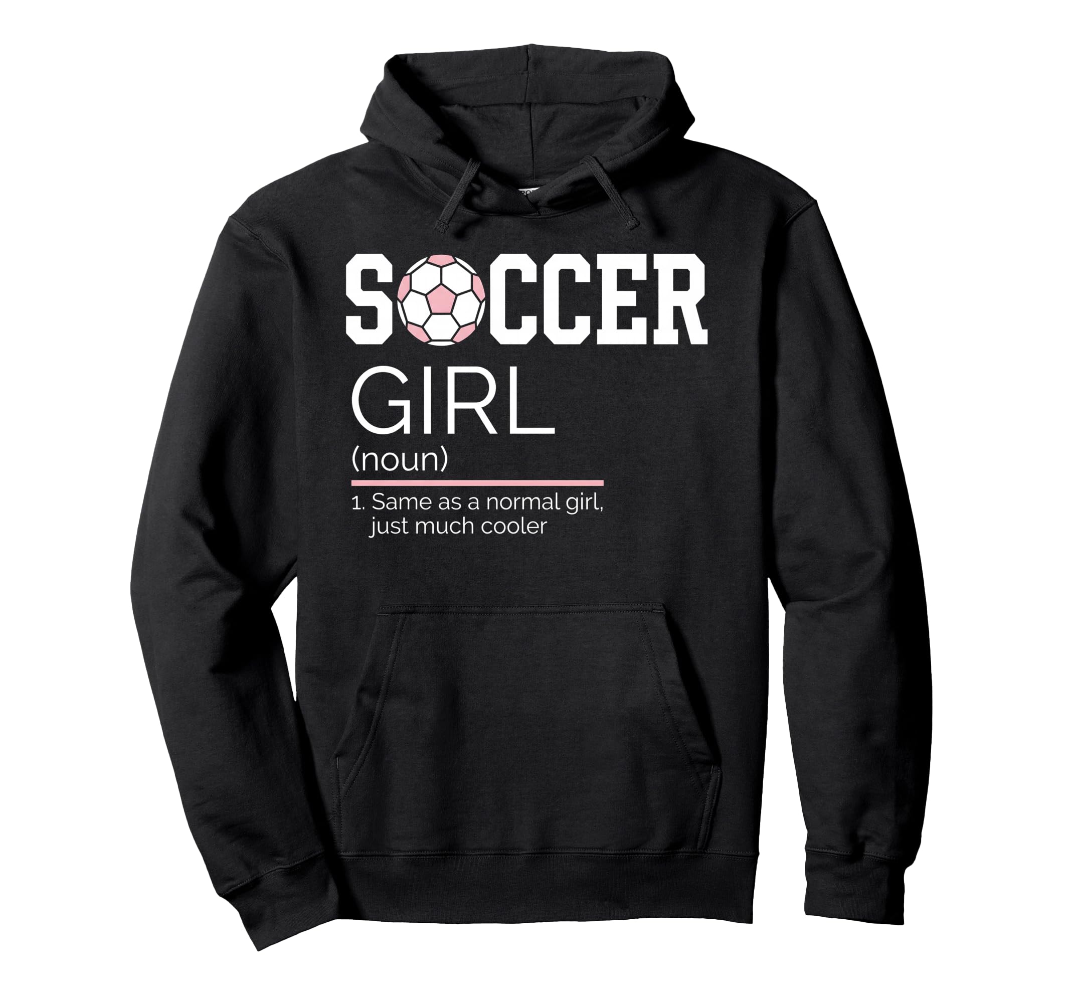 Soccer Definition Sports Game Day Hoodie - Casual Everyday Wear for Adults