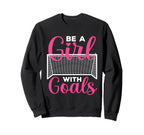 Funny Soccer Art Teens Soccer Sweatshirt - Aesthetic Graphic Men Women