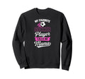 My Favorite Soccer Player Calls Sweatshirt - Minimalist Print for Adults
