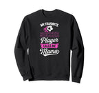 My Favorite Soccer Player Calls Sweatshirt - Minimalist Print for Adults