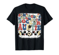 Somebody Loudmouth Auntie Soccer T-Shirt - Minimalist Print for Adults