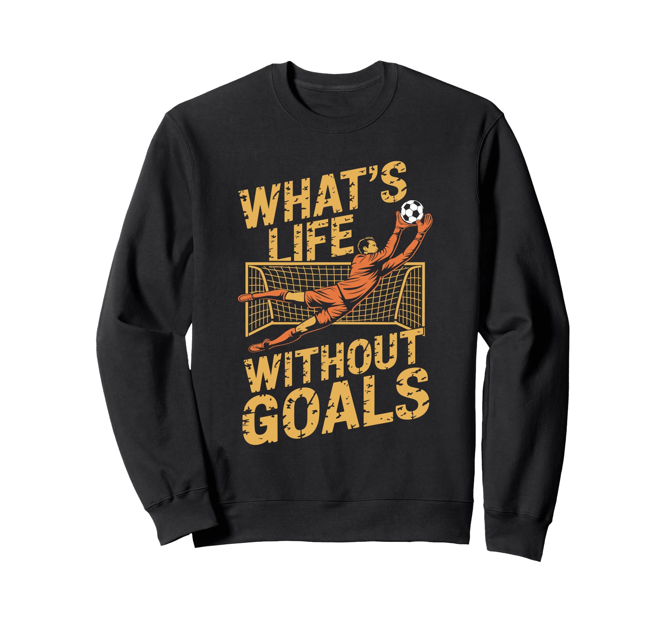 Team Soccer Player Lover Whats Sweatshirt - Fun Novelty Design Men Women