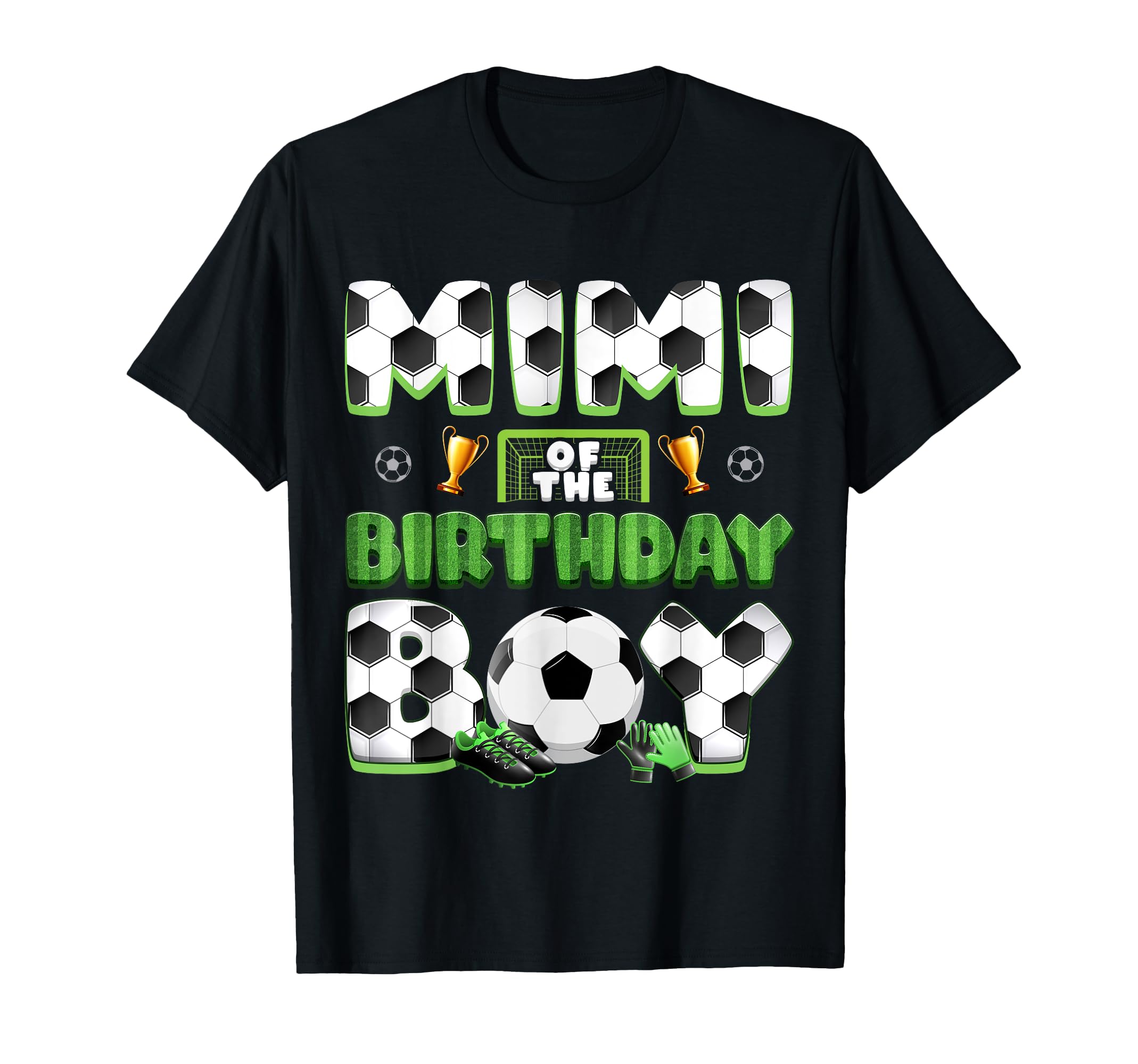Mimi Birthday Soccer Group T-Shirt - Casual Everyday Wear for Adults