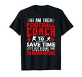 Football Coach Gifts Coaching Motivation T-Shirt - Graphic Print Men Women