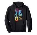 15Th Birthday Soccer Player Football 15 Hoodie - Graphic Print Unisex