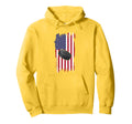 Patriotic Ice Hockey Snow Sports Goalkeepers Hoodie - Trendy Graphic Unisex