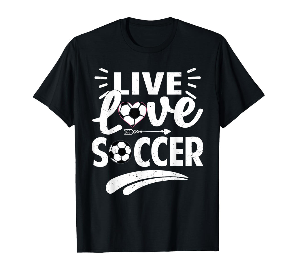 Love Live Soccer Inspirational T-Shirt - Custom Art Print for Adults