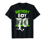 Birthday Soccer 70 Year Old Who Loves T-Shirt - Fun Novelty Design Unisex