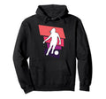 Soccer Team Outfit Players Fans Hoodie - Minimalist Print for Adults