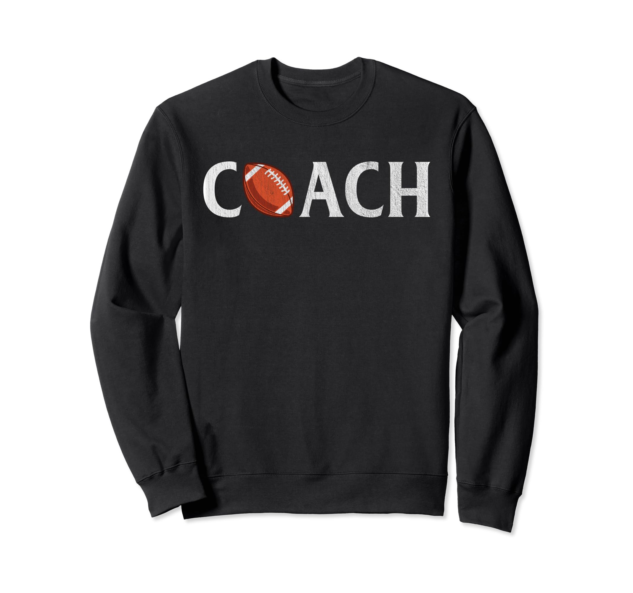 Football Coach Sweatshirt - Minimalist Print Unisex
