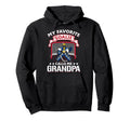 My Favorite Goalie Calls Me Grandpa Hoodie - Unique Graphic for Adults