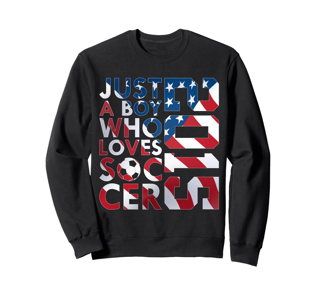 2015 Just Who Loves Soccer 11Th Sweatshirt - Fun Novelty Design Men Women